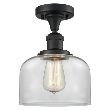 Innovations Lighting One Light Semi-Flush Mount 517-1CH-BK-G72